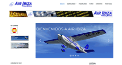 Desktop Screenshot of airibiza.net